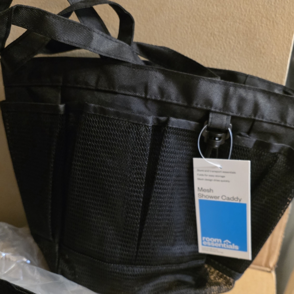 Room Essentials Black Toiletry Organizer